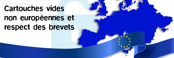 Cartouches vides européennes